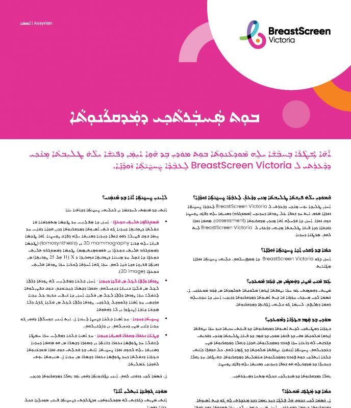 Assyrian assessment visit cover