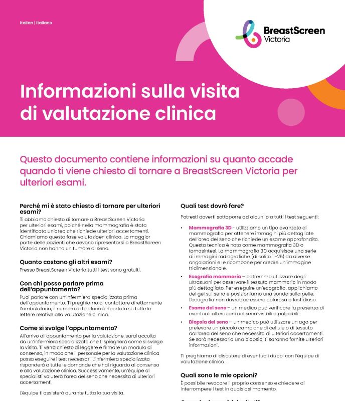 assessment visit 