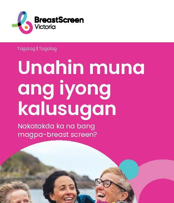 Tagalog put your health first