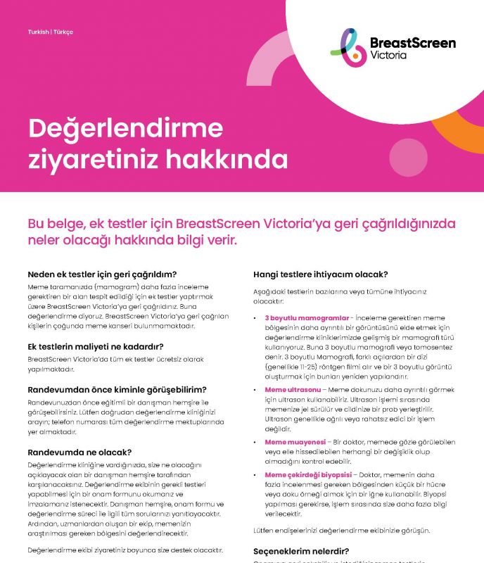 Turkish assessment visit 