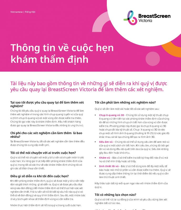 Vietnamese assessment visit