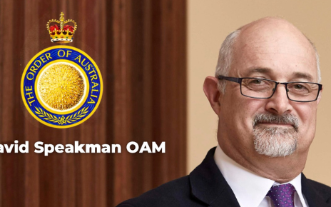 Dr David Speakman OAM BSV news