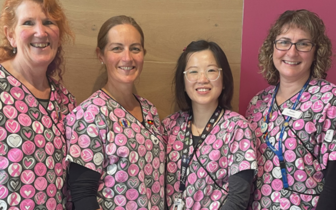 Radiographers at Maroondah BreastScreen for hybrid tomosynthesis trial v2