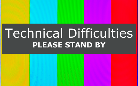 Technical difficulties web