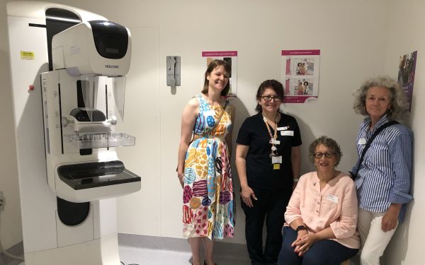 nurse counsellor radiographer and consumers at Caulfied clinic opening